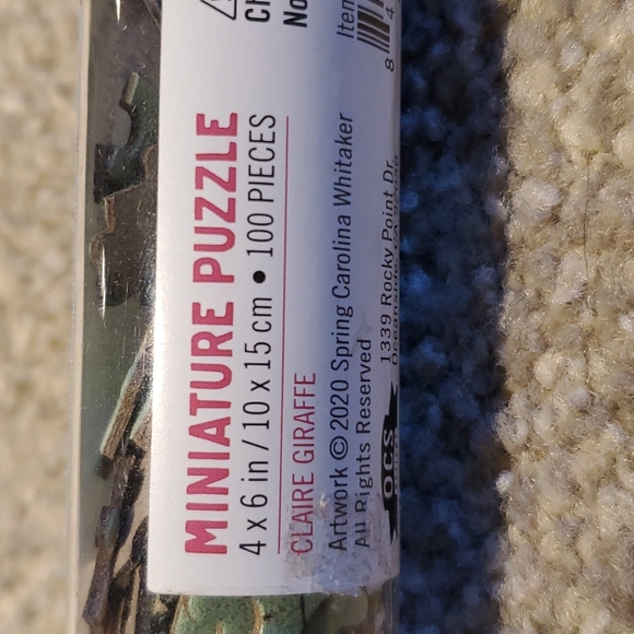 Mini Giraffe Puzzle - Picture 3 of 5